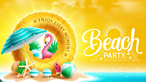 Beach Party! - Charter Senior Living Of Towson